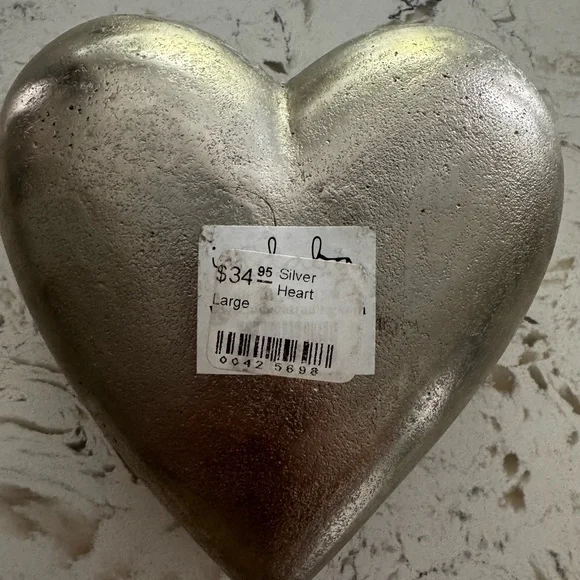 Decorative heart object / paper weight - Picture 2 of 4